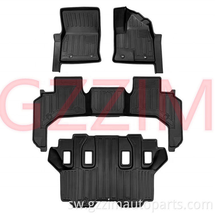 Car Interior Accessories Car Floor Mats Car Floor Rhd Lhd Mat Foot Pad For Lc3002